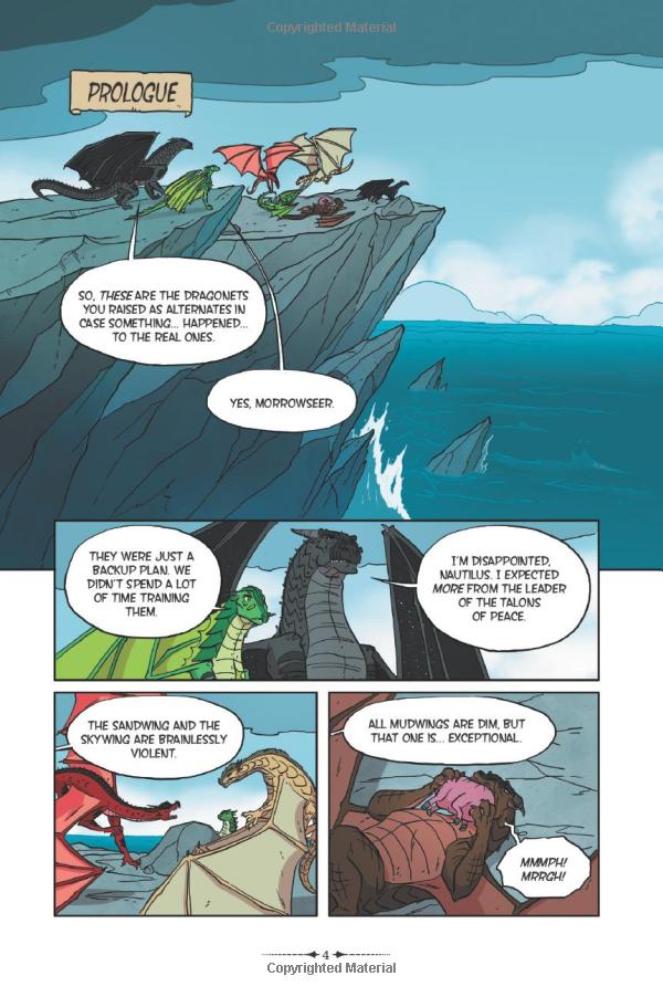 bộ wings of fire graphic novel #3: the hidden kingdom