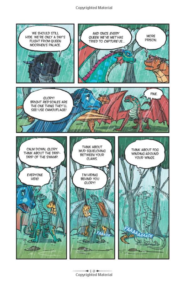 bộ wings of fire graphic novel #3: the hidden kingdom