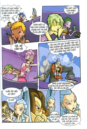 bộ winx club - cuốn sách bị niêm phong