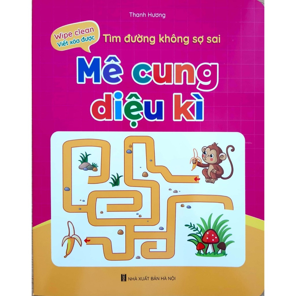 bộ wipe clen viết xóa được (bộ 5 cuốn)