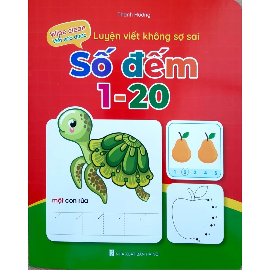 bộ wipe clen viết xóa được (bộ 5 cuốn)