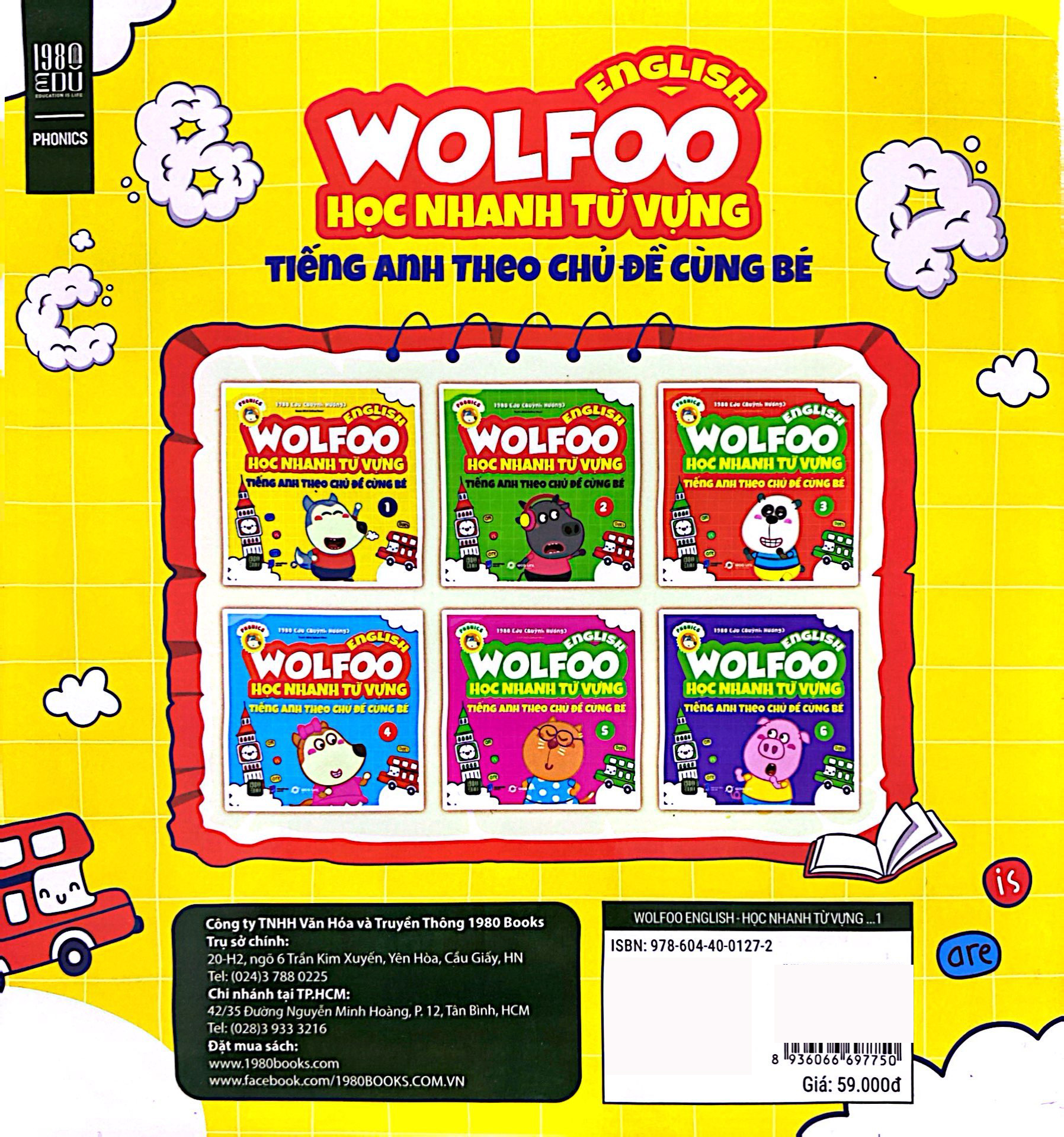 bộ wolfoo english - học nhanh từ vựng tiếng anh theo chủ đề cùng bé 1