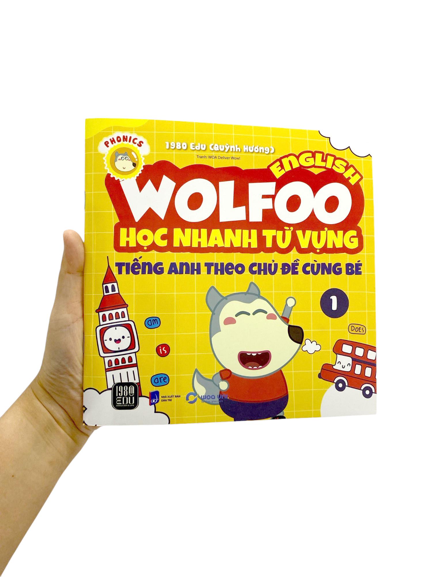 bộ wolfoo english - học nhanh từ vựng tiếng anh theo chủ đề cùng bé 1