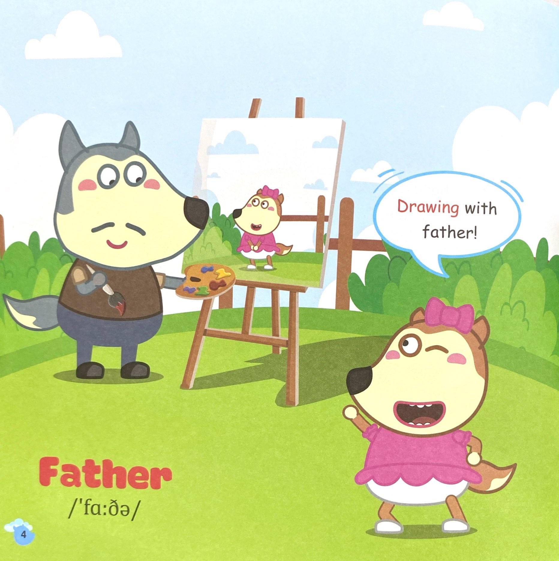 bộ wolfoo english - học nhanh từ vựng tiếng anh theo chủ đề cùng bé 2