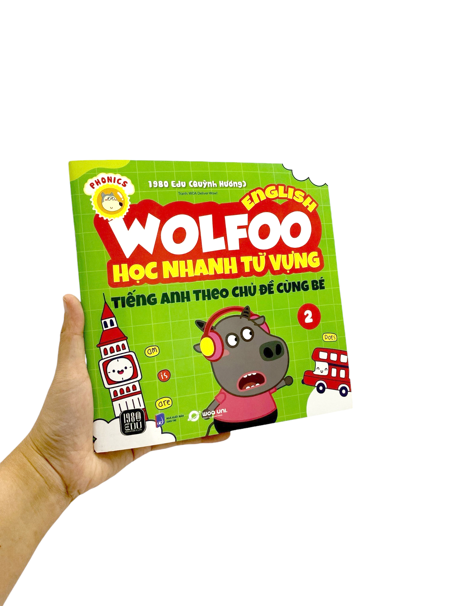 bộ wolfoo english - học nhanh từ vựng tiếng anh theo chủ đề cùng bé 2