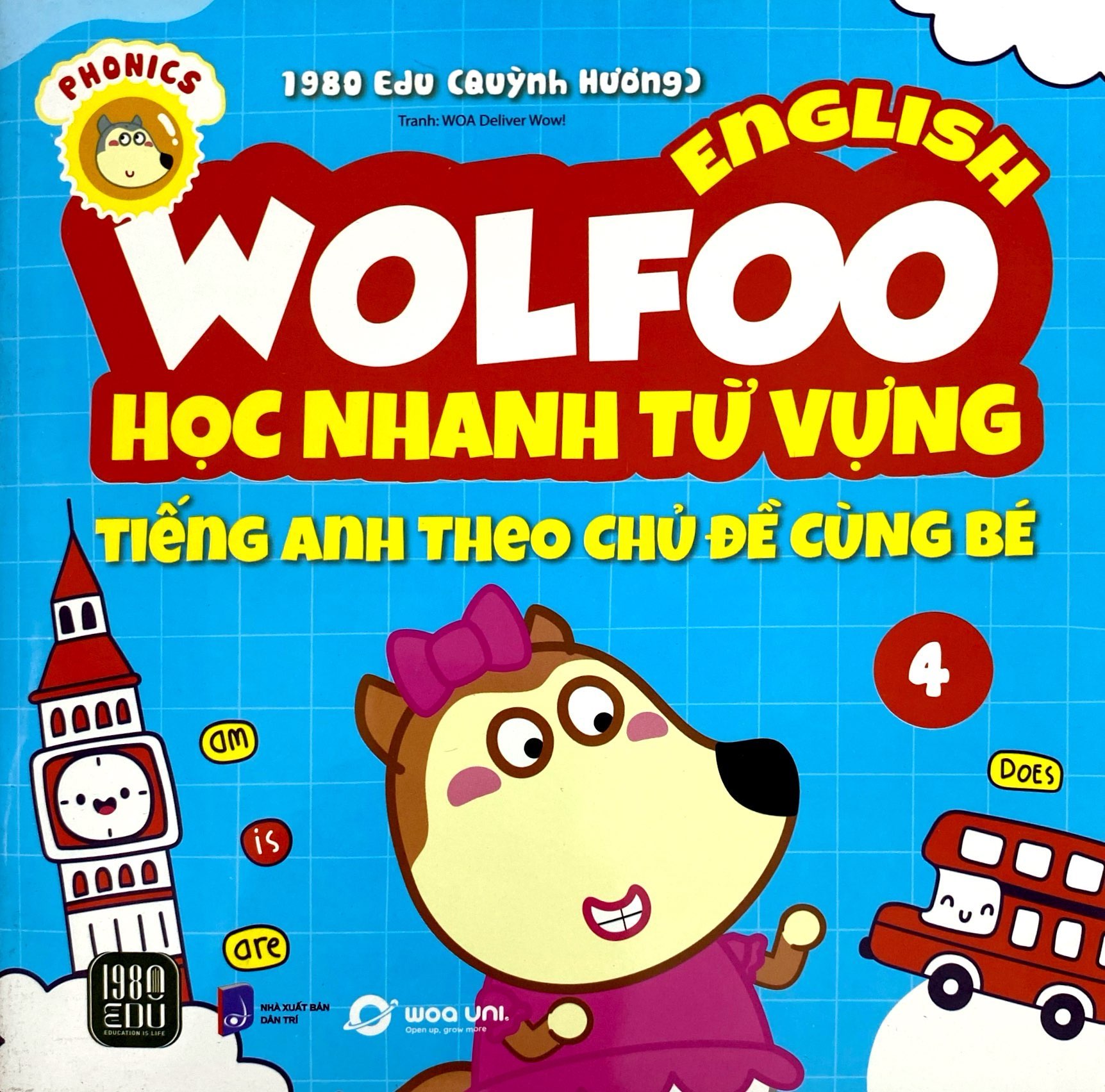 bộ wolfoo english - học nhanh từ vựng tiếng anh theo chủ đề cùng bé 4