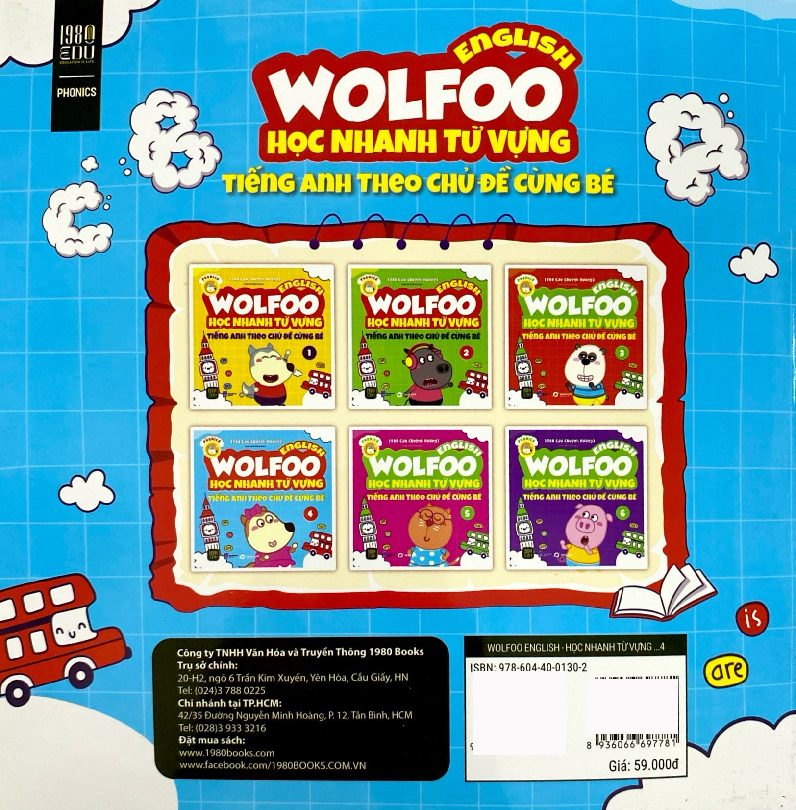 bộ wolfoo english - học nhanh từ vựng tiếng anh theo chủ đề cùng bé 4