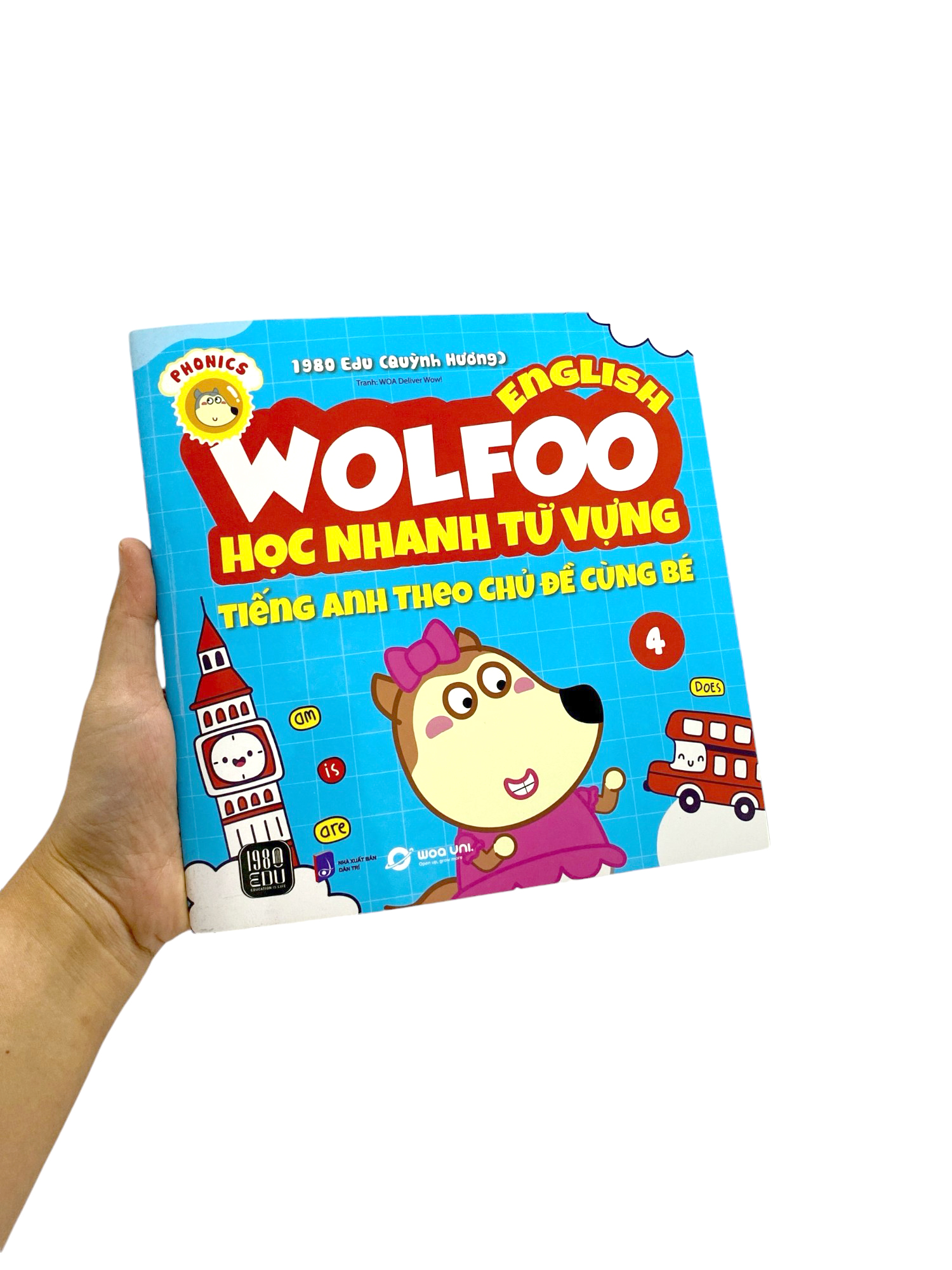 bộ wolfoo english - học nhanh từ vựng tiếng anh theo chủ đề cùng bé 4