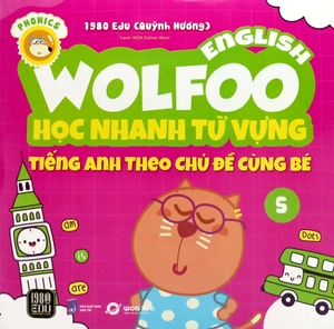 bộ wolfoo english - học nhanh từ vựng tiếng anh theo chủ đề cùng bé 5
