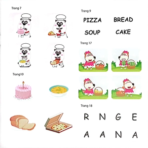 bộ wolfoo english - học nhanh từ vựng tiếng anh theo chủ đề cùng bé 5