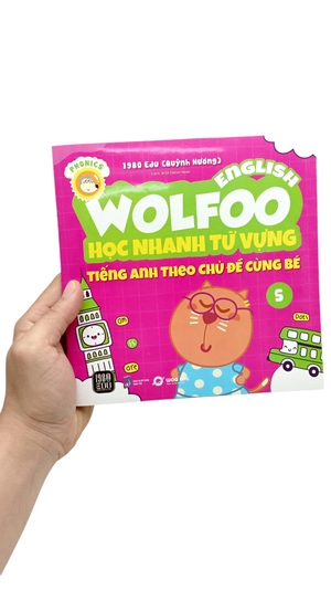 bộ wolfoo english - học nhanh từ vựng tiếng anh theo chủ đề cùng bé 5
