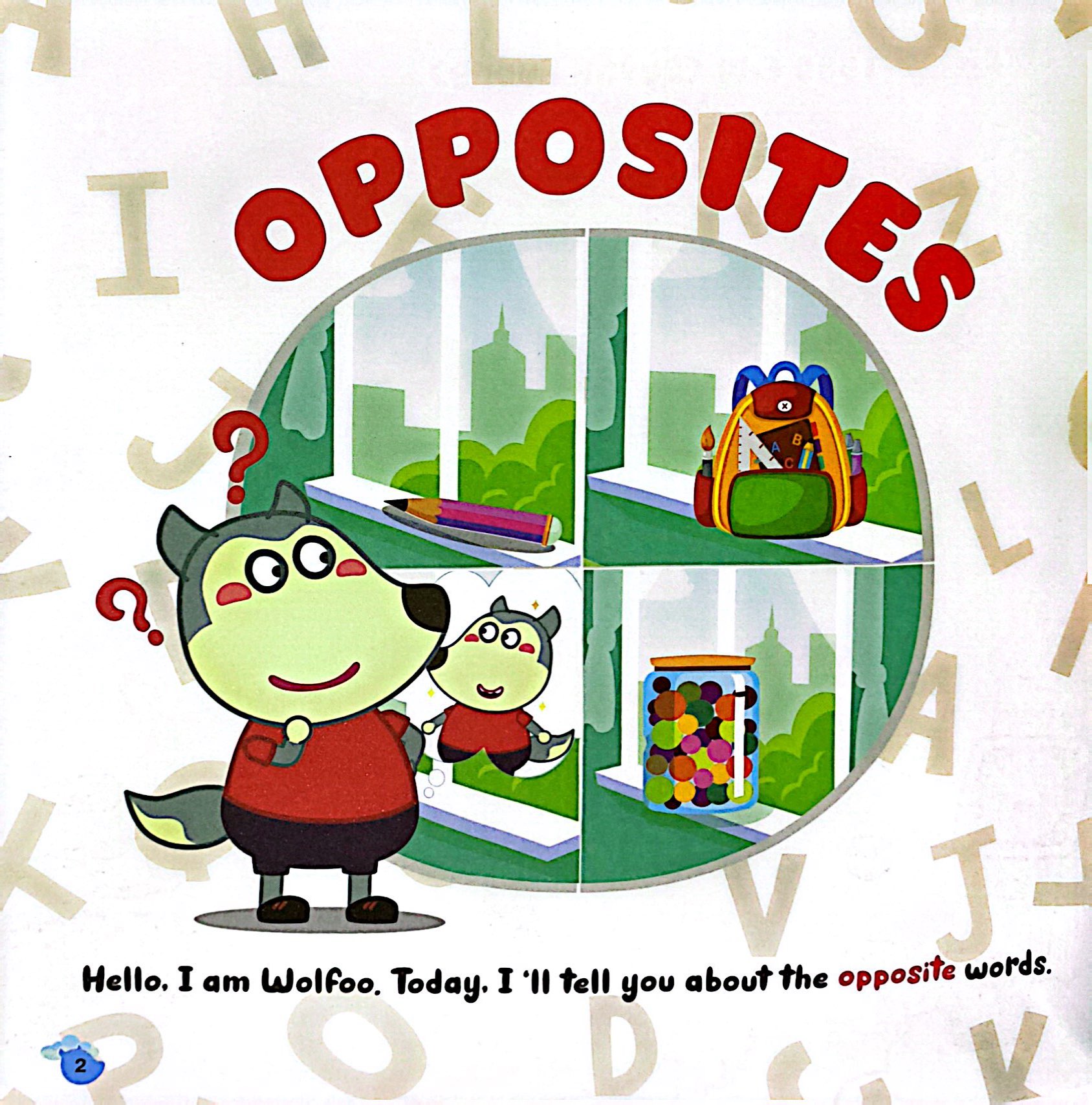 bộ wolfoo english - học nhanh từ vựng tiếng anh theo chủ đề cùng bé 6