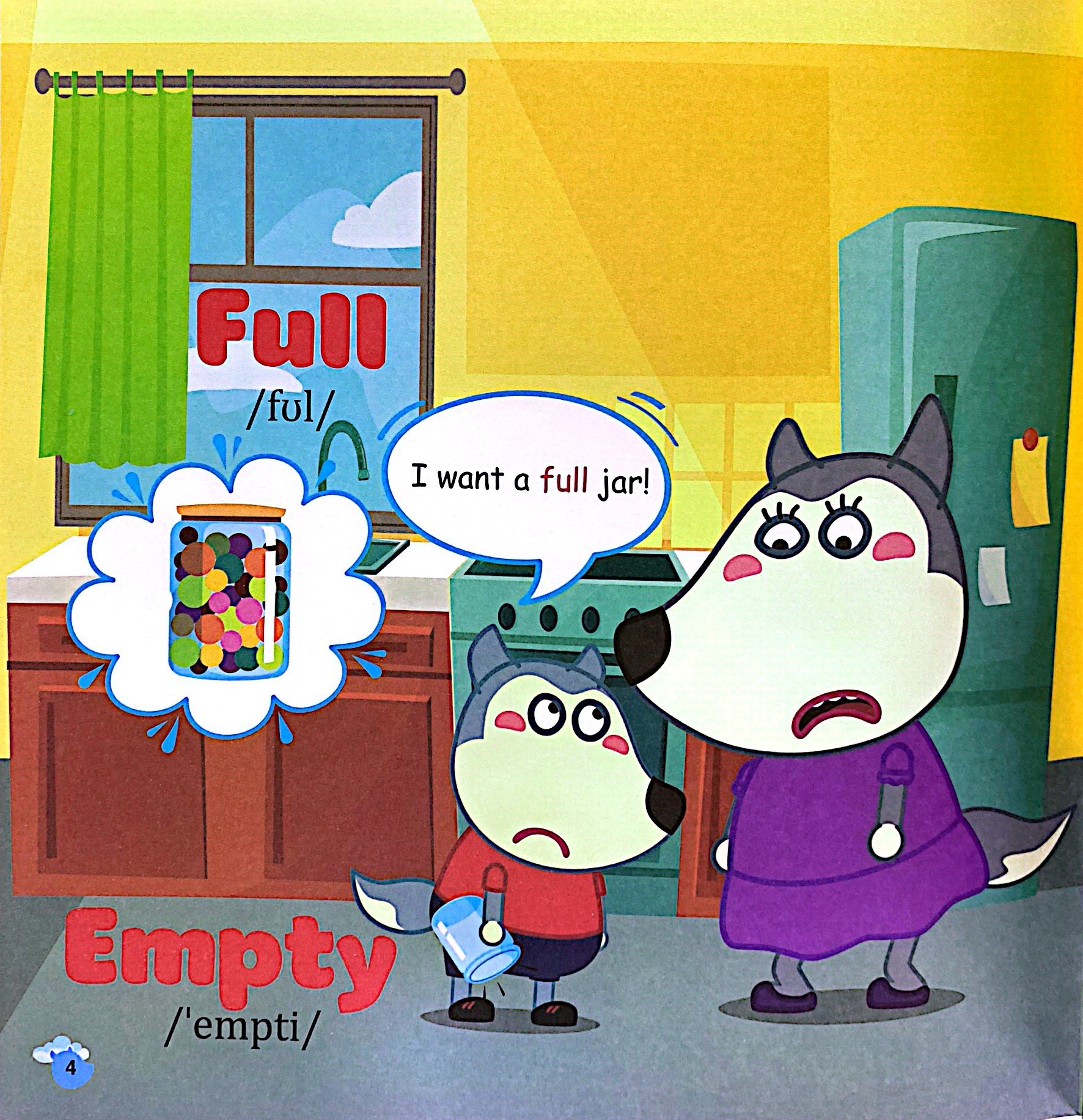 bộ wolfoo english - học nhanh từ vựng tiếng anh theo chủ đề cùng bé 6