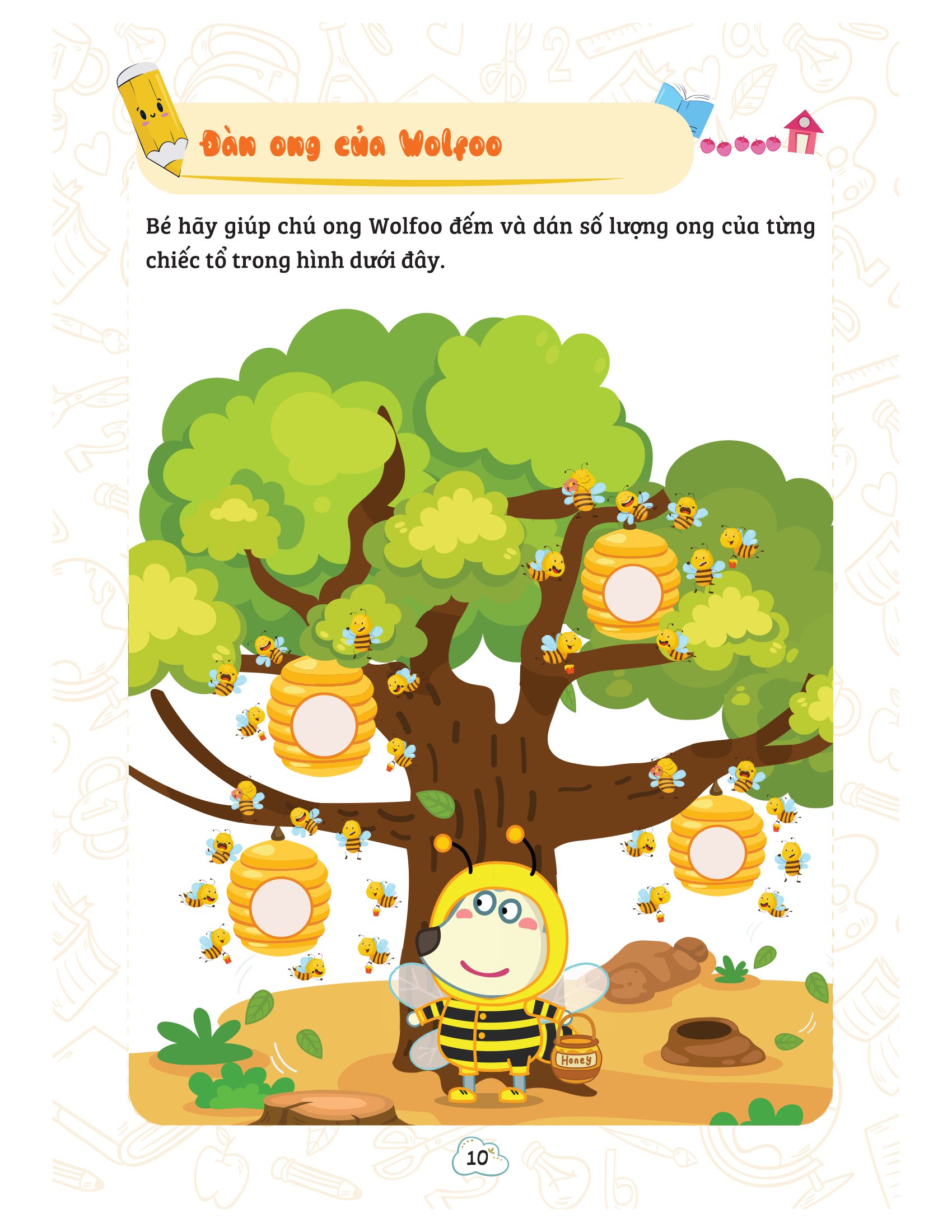 bộ wolfoo khám phá toán học vui - tập 1