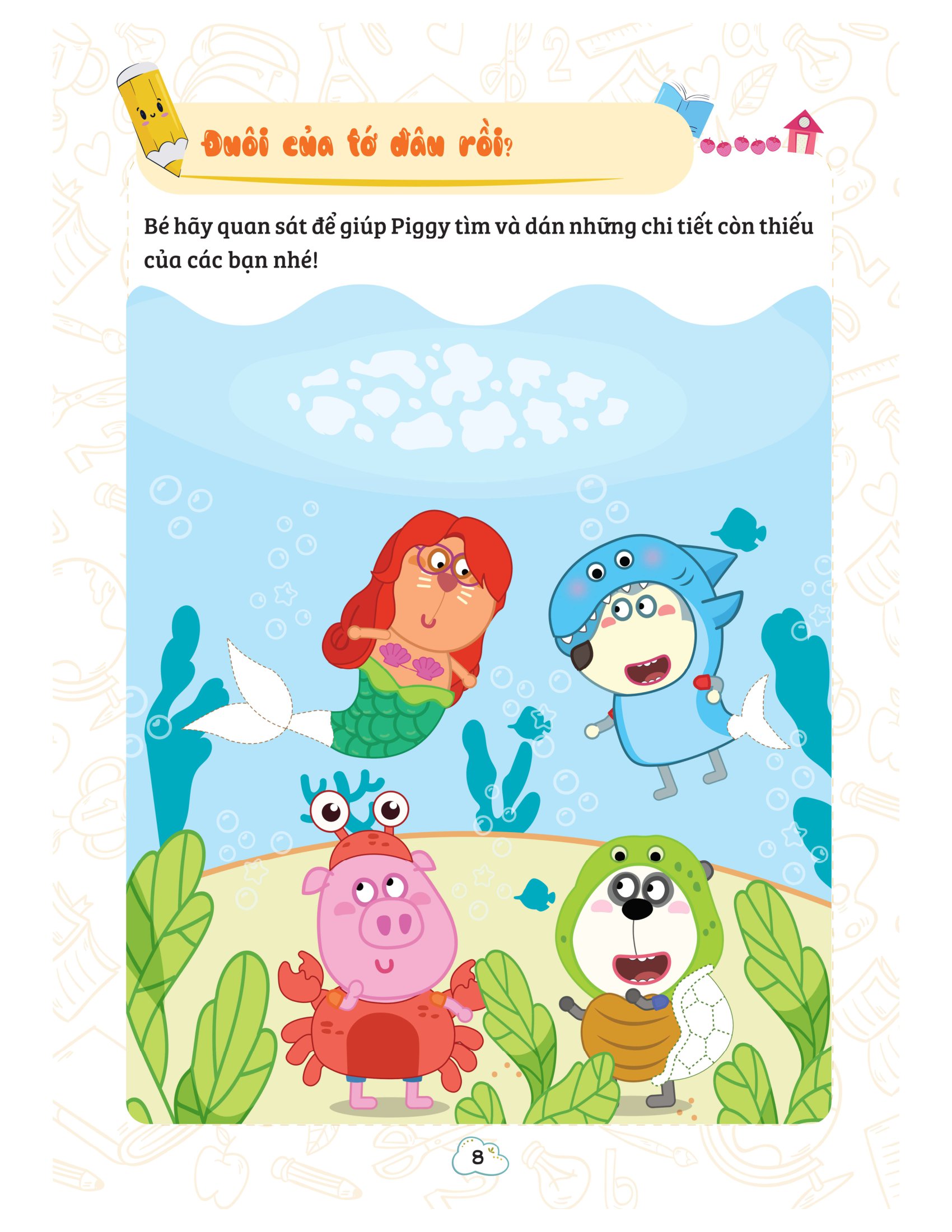 bộ wolfoo khám phá toán học vui - tập 1