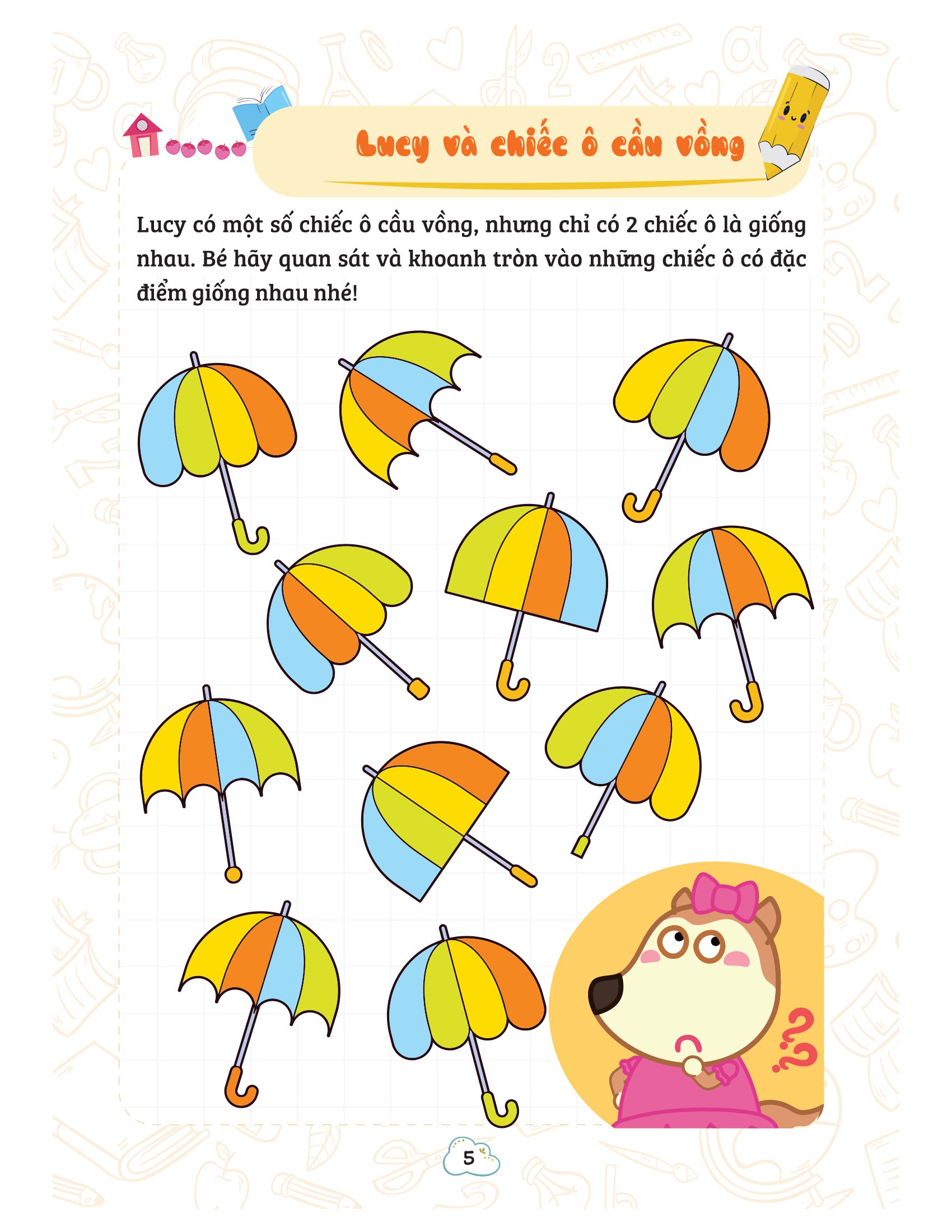 bộ wolfoo khám phá toán học vui - tập 2