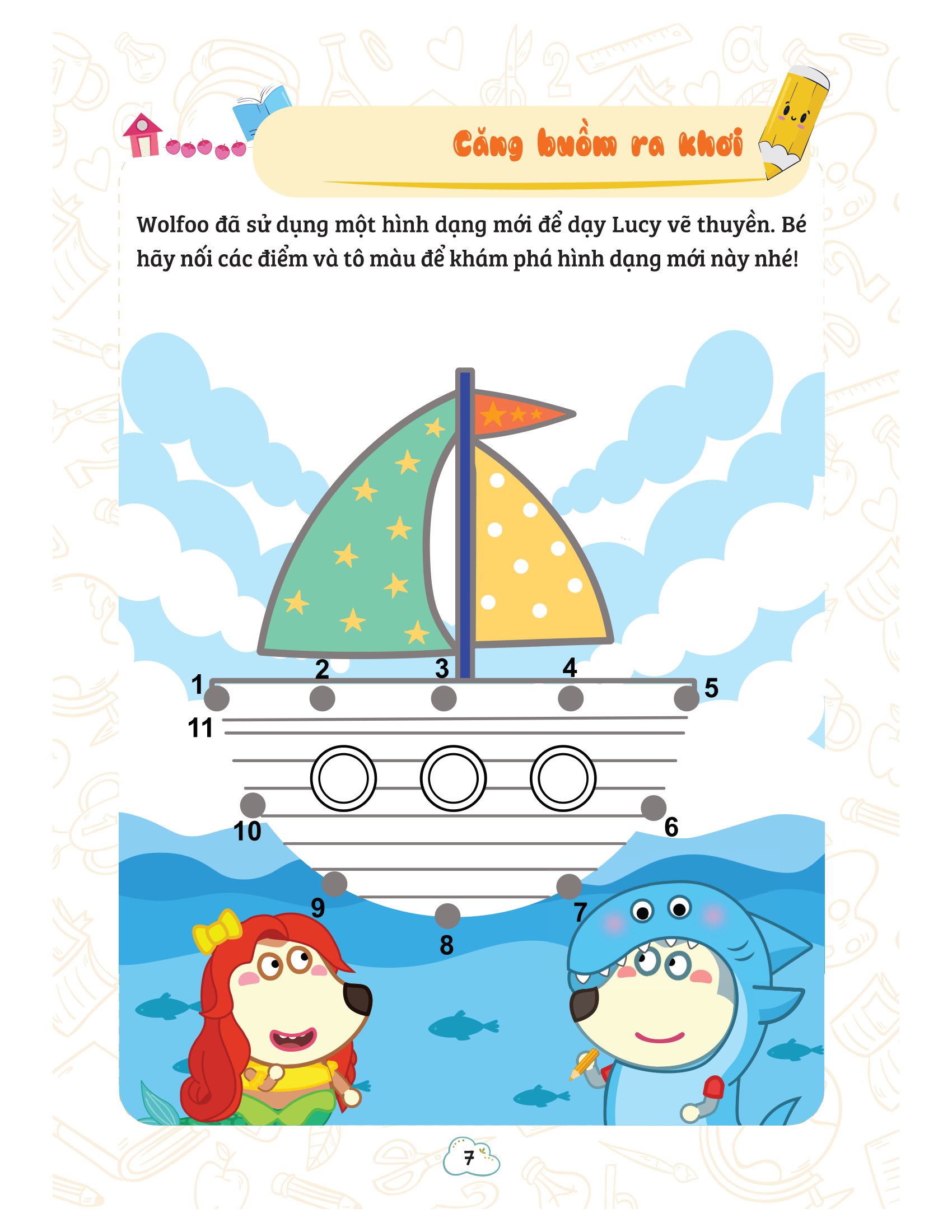 bộ wolfoo khám phá toán học vui - tập 2