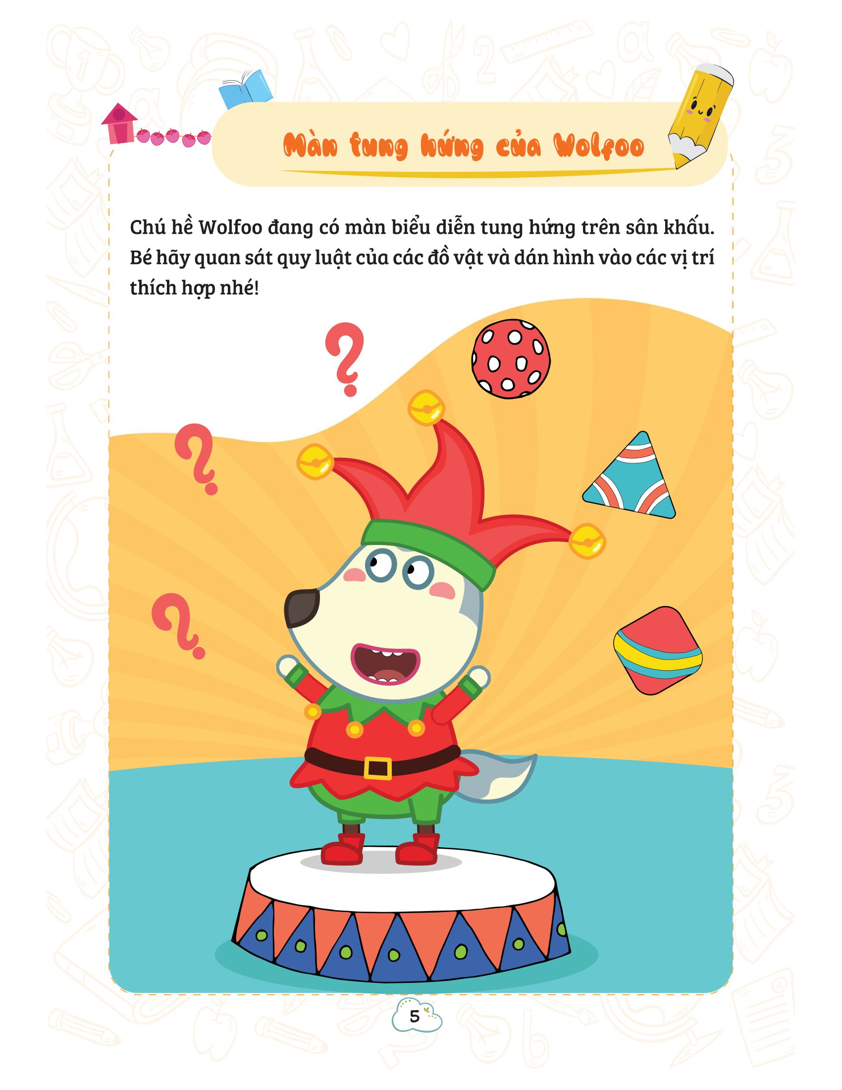 bộ wolfoo khám phá toán học vui - tập 4