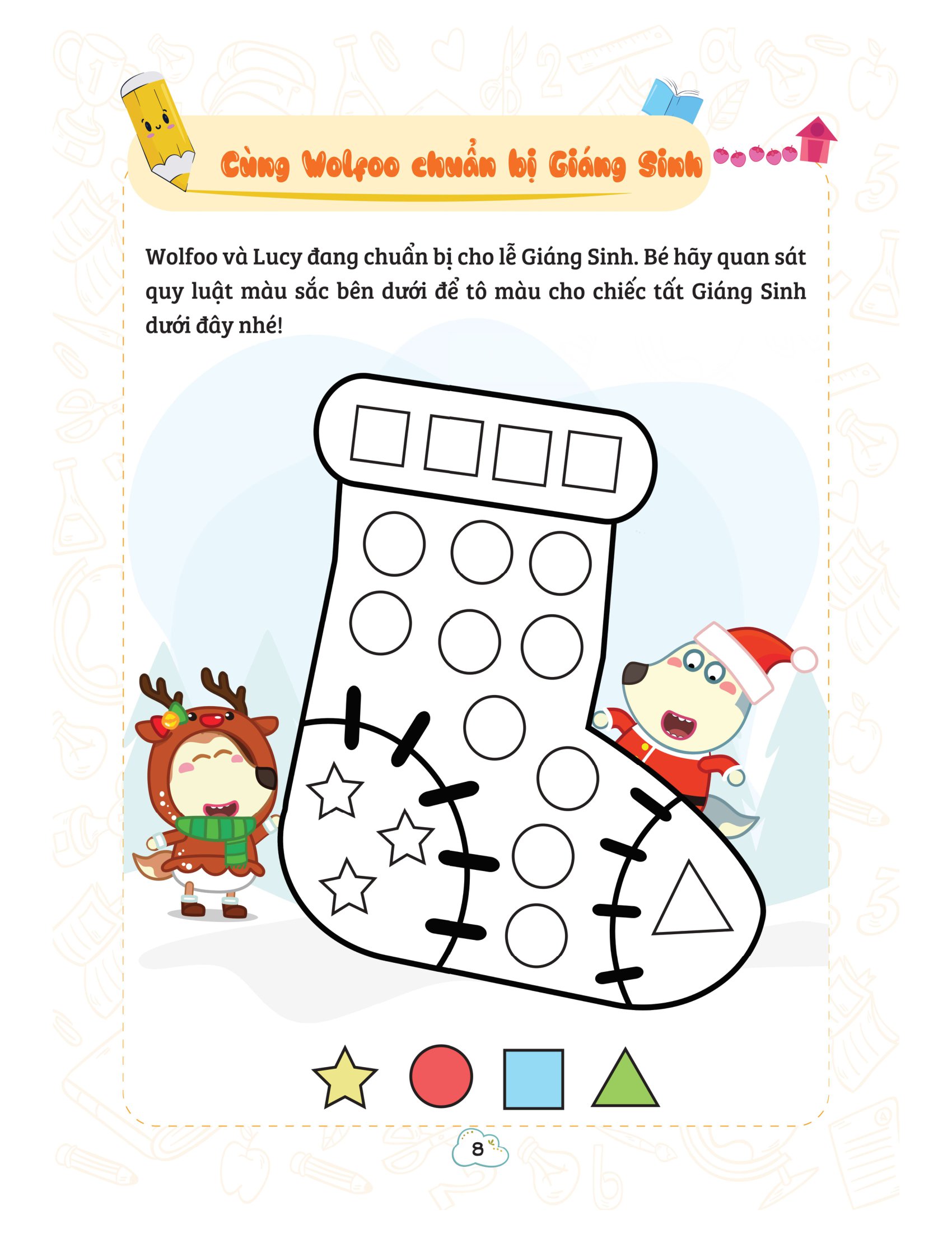 bộ wolfoo khám phá toán học vui - tập 4