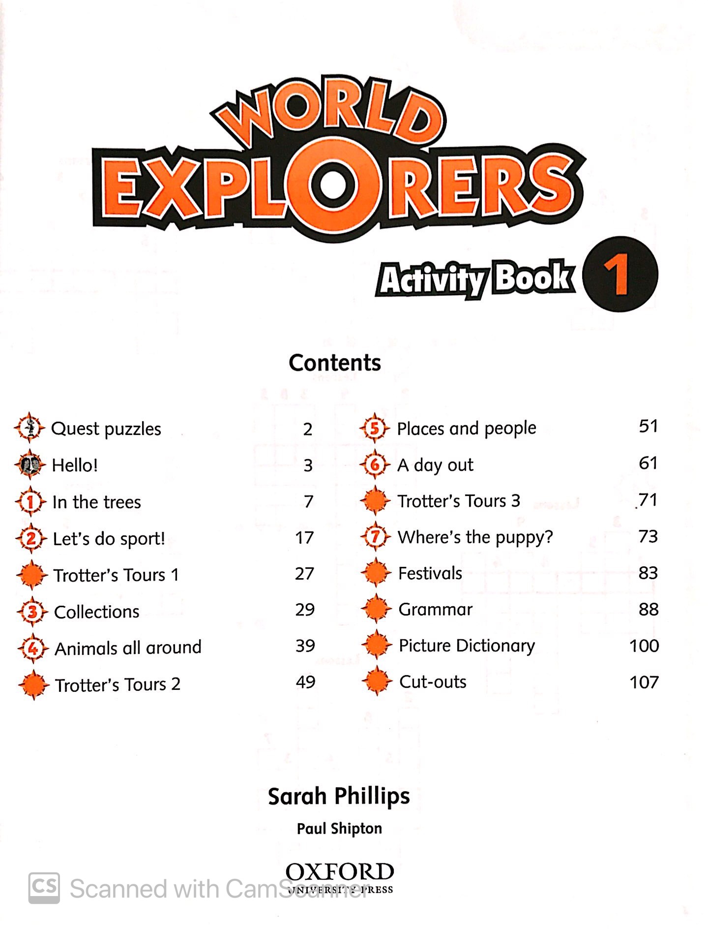 bộ world explorers 1 activity book