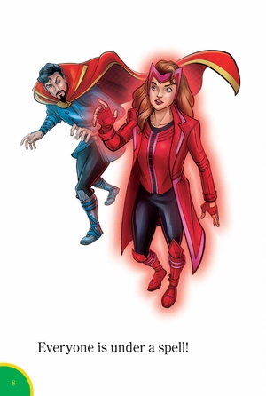 bộ world of reading level 1: this is doctor strange and scarlet witch