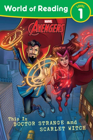 bộ world of reading level 1: this is doctor strange and scarlet witch