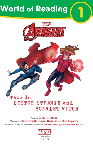 bộ world of reading level 1: this is doctor strange and scarlet witch