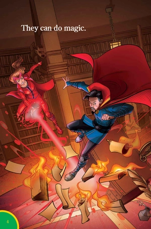 bộ world of reading level 1: this is doctor strange and scarlet witch
