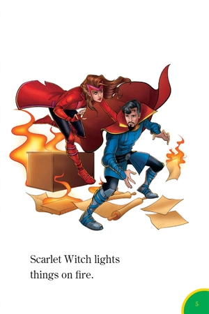 bộ world of reading level 1: this is doctor strange and scarlet witch