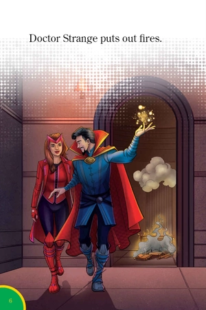 bộ world of reading level 1: this is doctor strange and scarlet witch