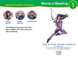 bộ world of reading level 1: this is kate bishop: hawkeye