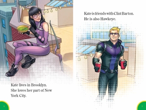bộ world of reading level 1: this is kate bishop: hawkeye