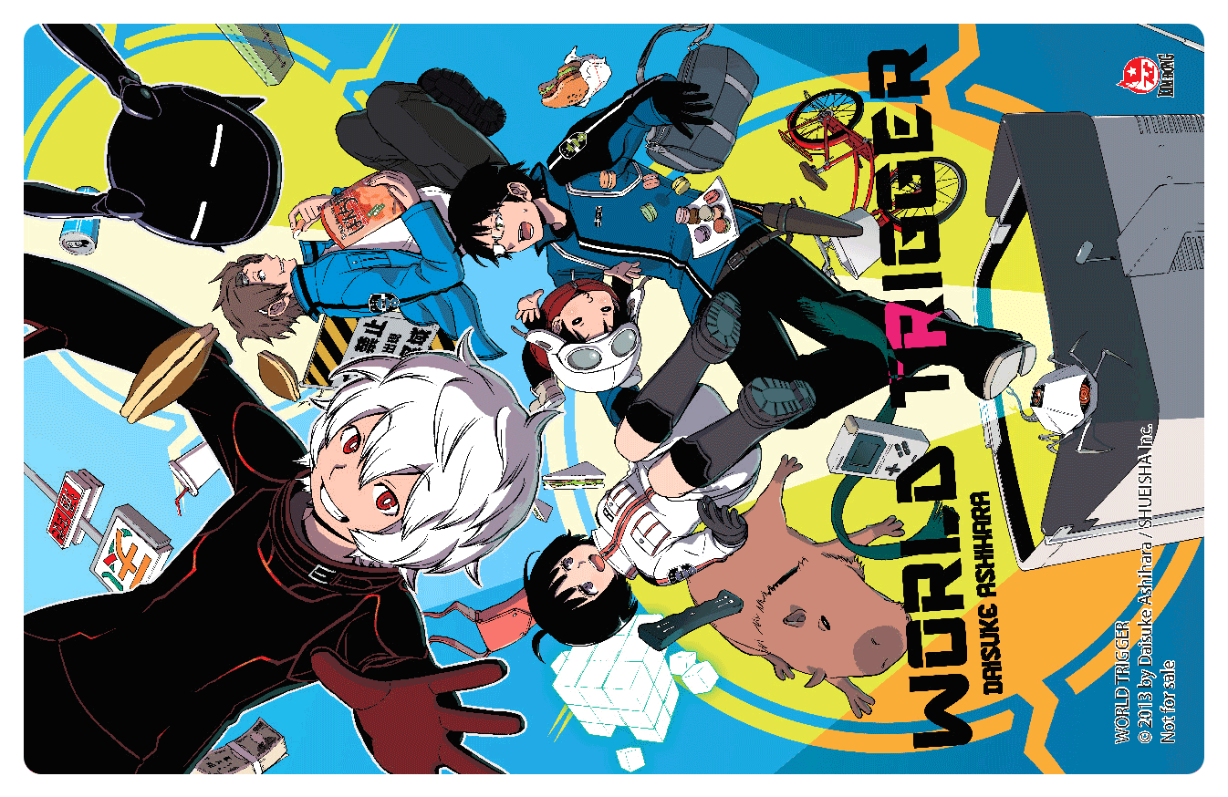bộ world trigger - tập 11 - tặng kèm pvc card