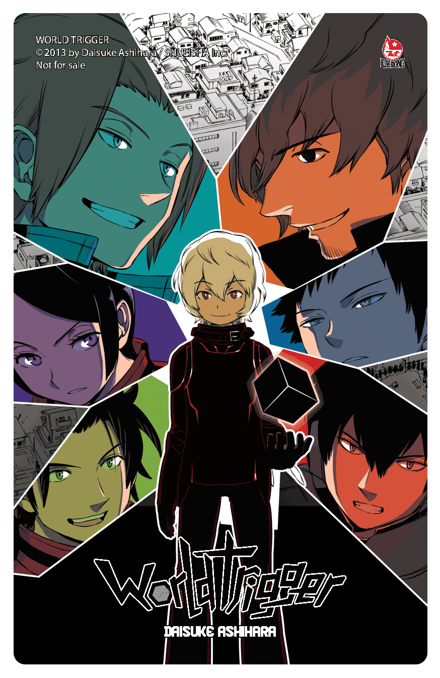 bộ world trigger - tập 3 - tặng kèm pvc card