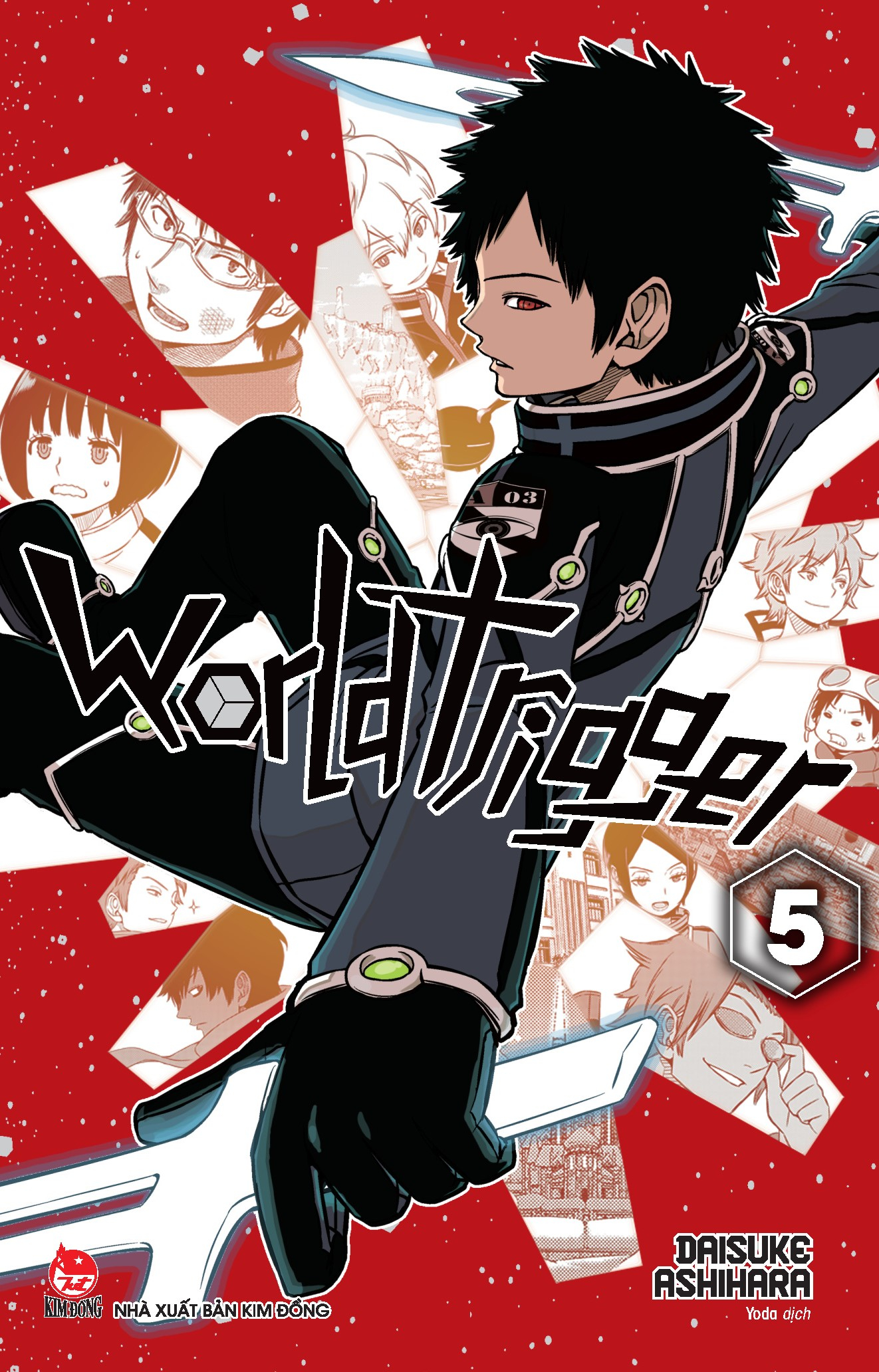 bộ world trigger - tập 5 - tặng kèm pvc card