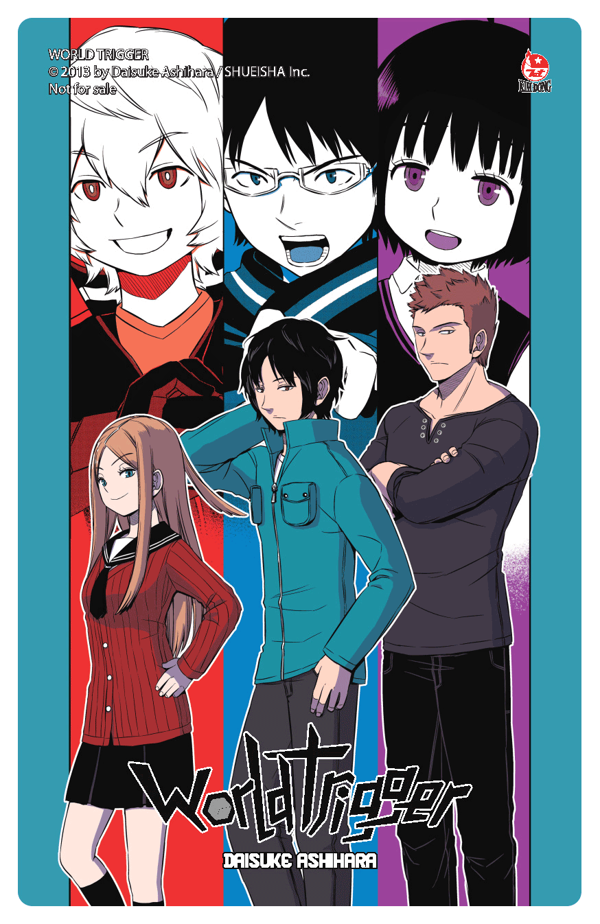 bộ world trigger - tập 5 - tặng kèm pvc card