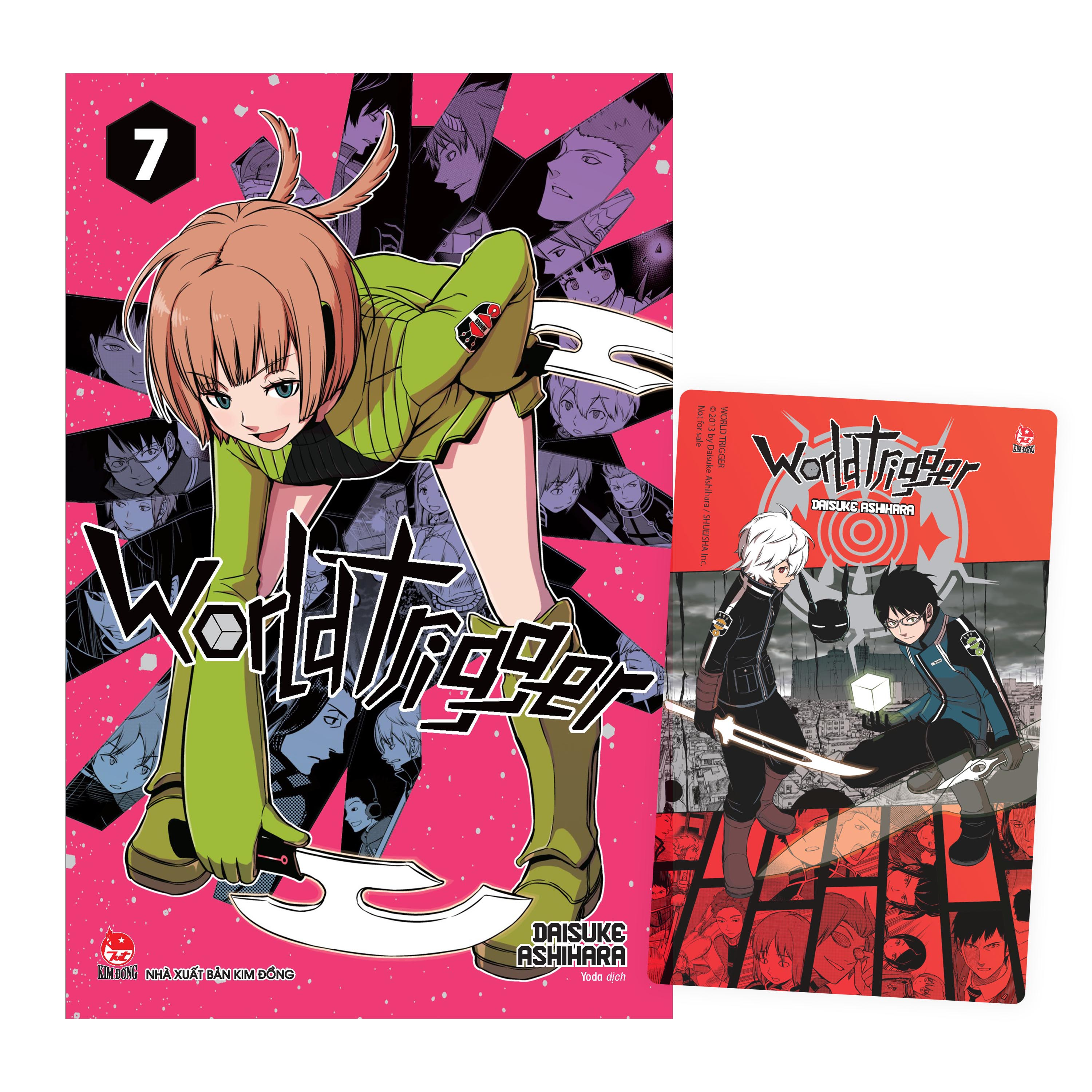 bộ world trigger - tập 7 - tặng kèm pvc card