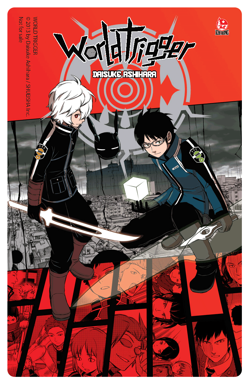 bộ world trigger - tập 7 - tặng kèm pvc card