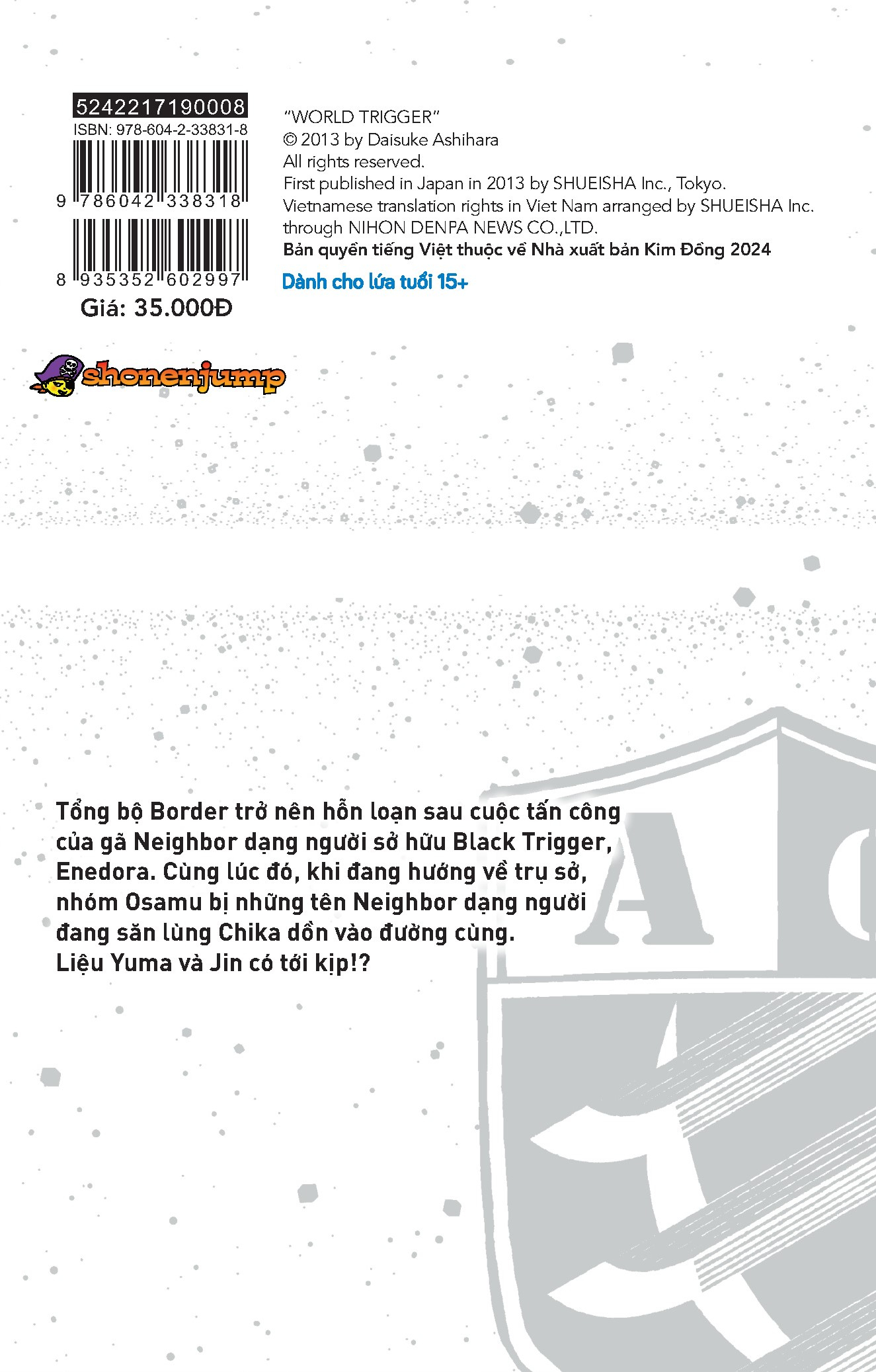 bộ world trigger - tập 8