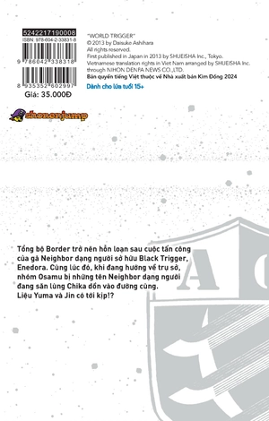 bộ world trigger - tập 8