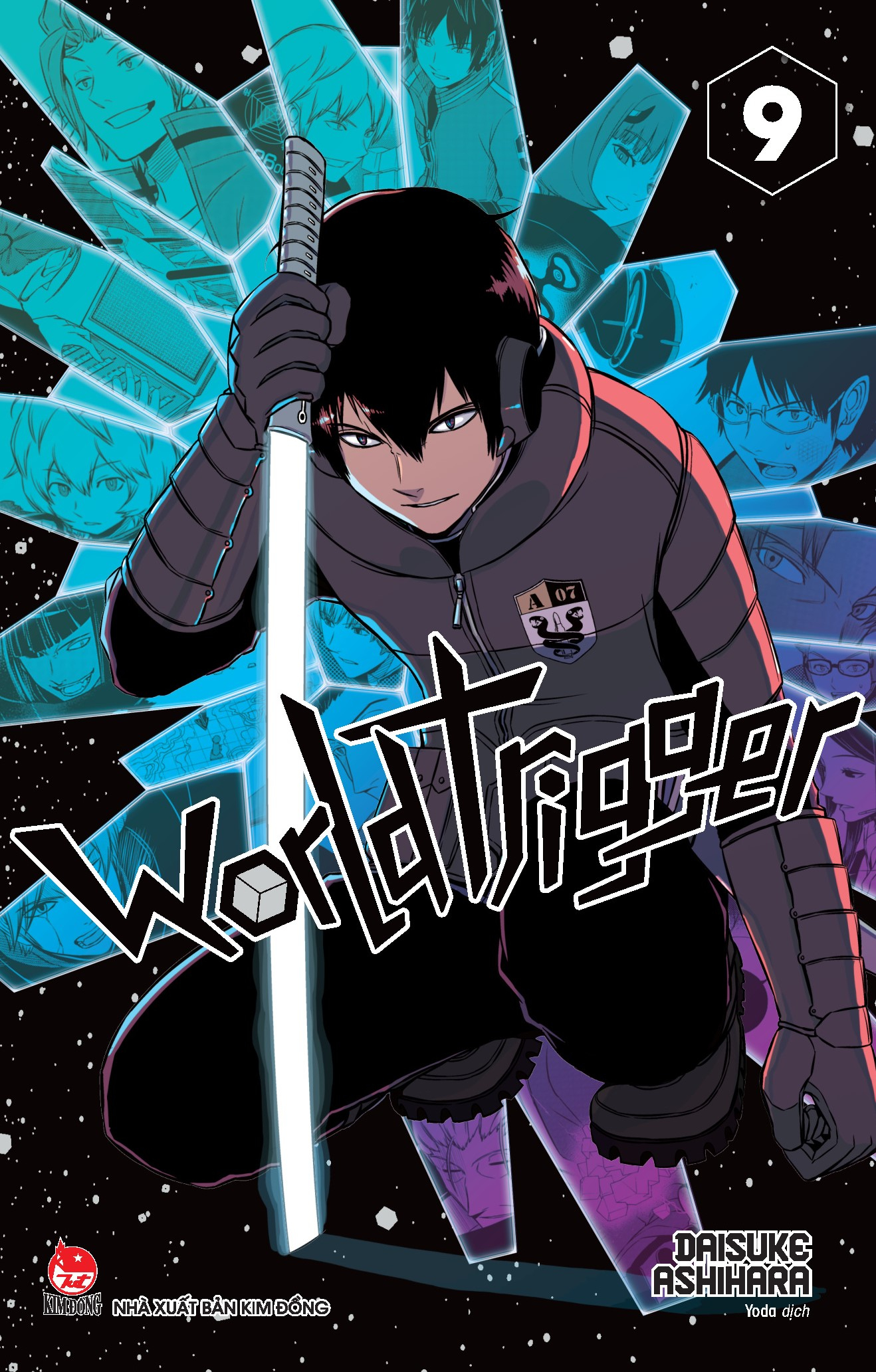 bộ world trigger - tập 9 - tặng kèm pvc card