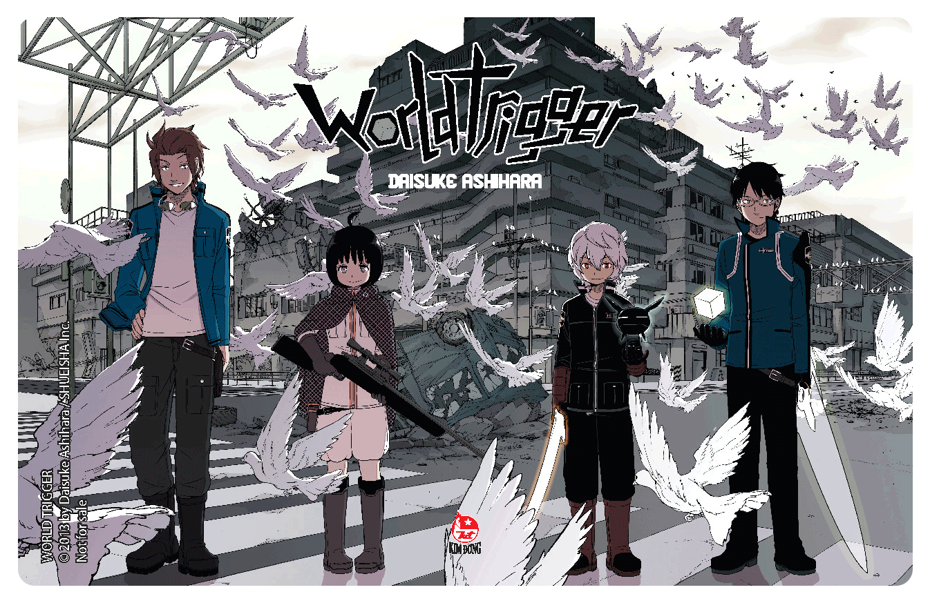 bộ world trigger - tập 9 - tặng kèm pvc card