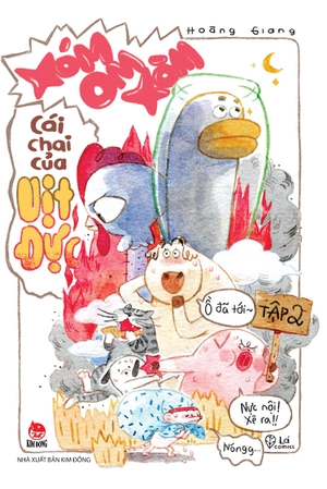 bộ xóm om xòm - tập 2 - cái chai của vịt đực