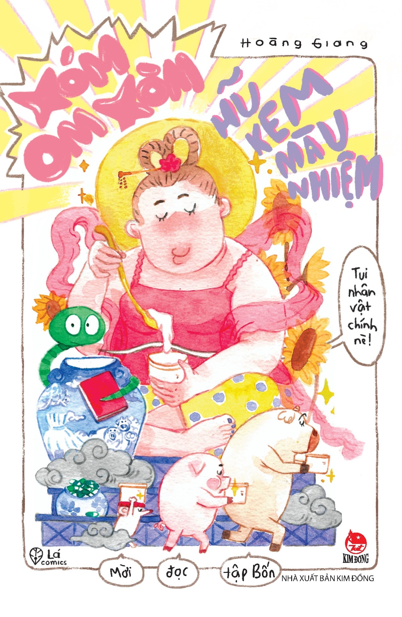 bộ xóm om xòm - tập 4 - hũ kem màu nhiệm