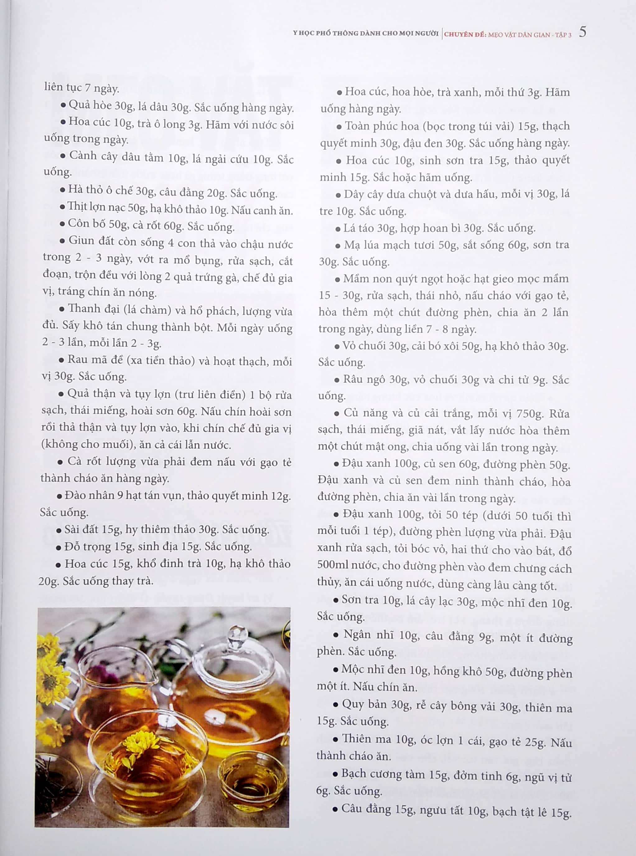 bộ y học phổ thông dành cho mọi người - chuyên đề: mẹo vặt dân gian 3