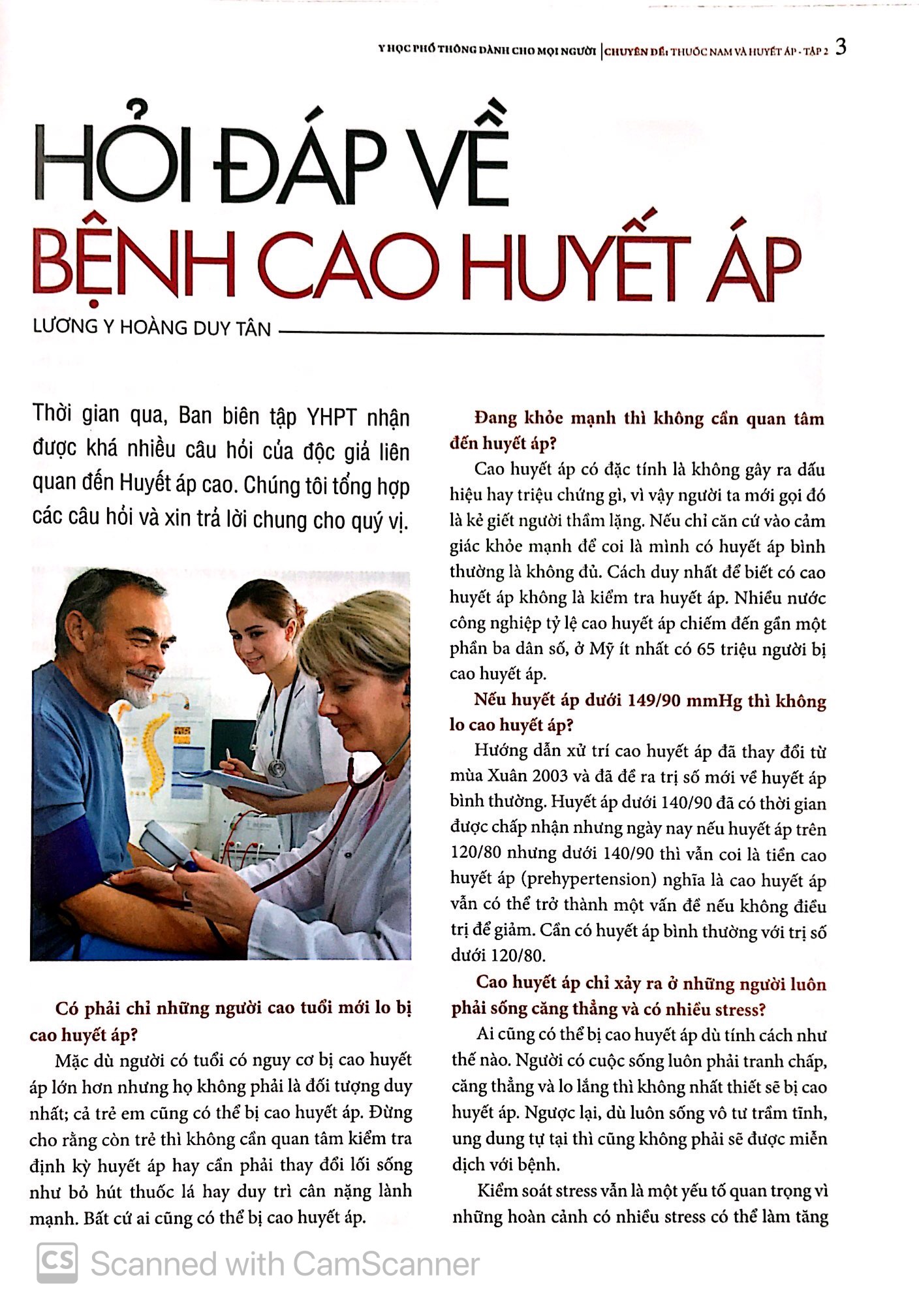 bộ y học phổ thông - thuốc nam và huyết áp (tập 2)