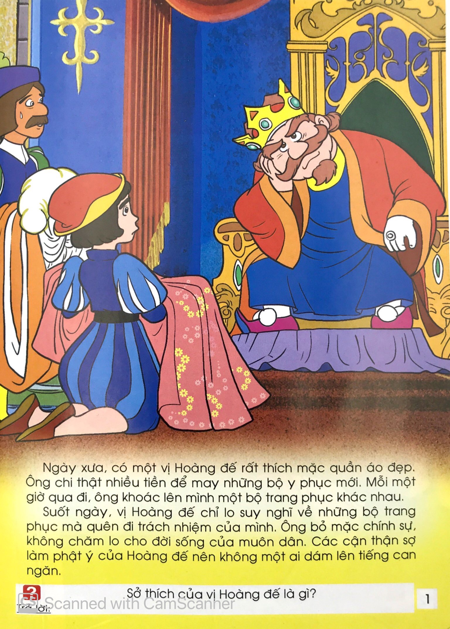 bộ y phục mới của hoàng đế - truyện cổ tích thế giới