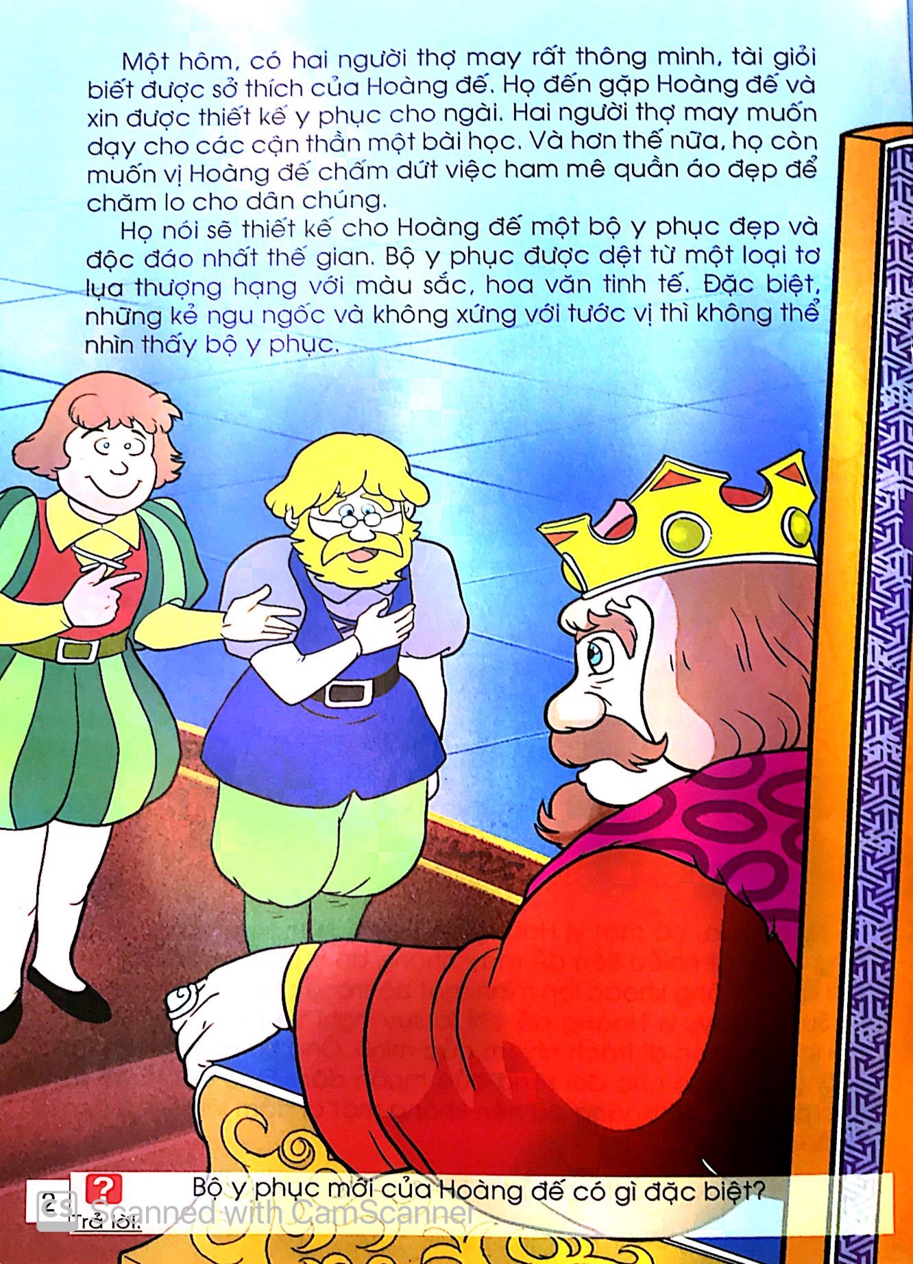 bộ y phục mới của hoàng đế - truyện cổ tích thế giới