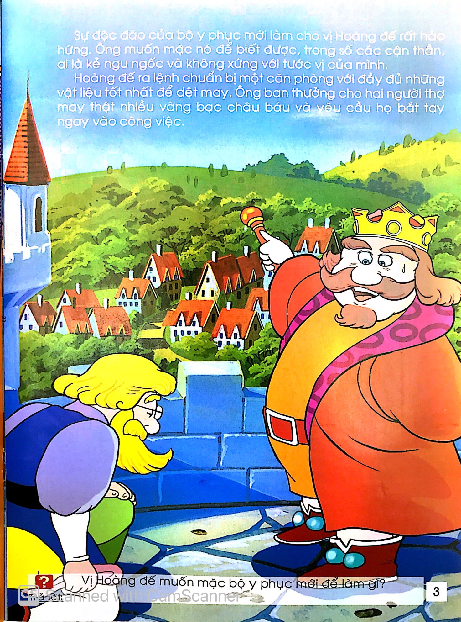 bộ y phục mới của hoàng đế - truyện cổ tích thế giới