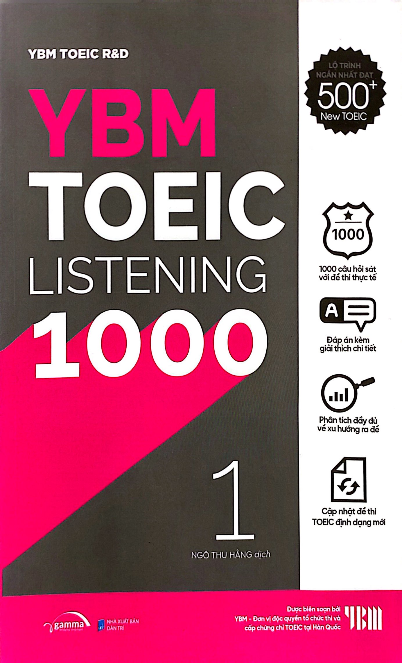 Bo
						
										
										YBM Actual Toeic Tests LC 1000 - Vol 1